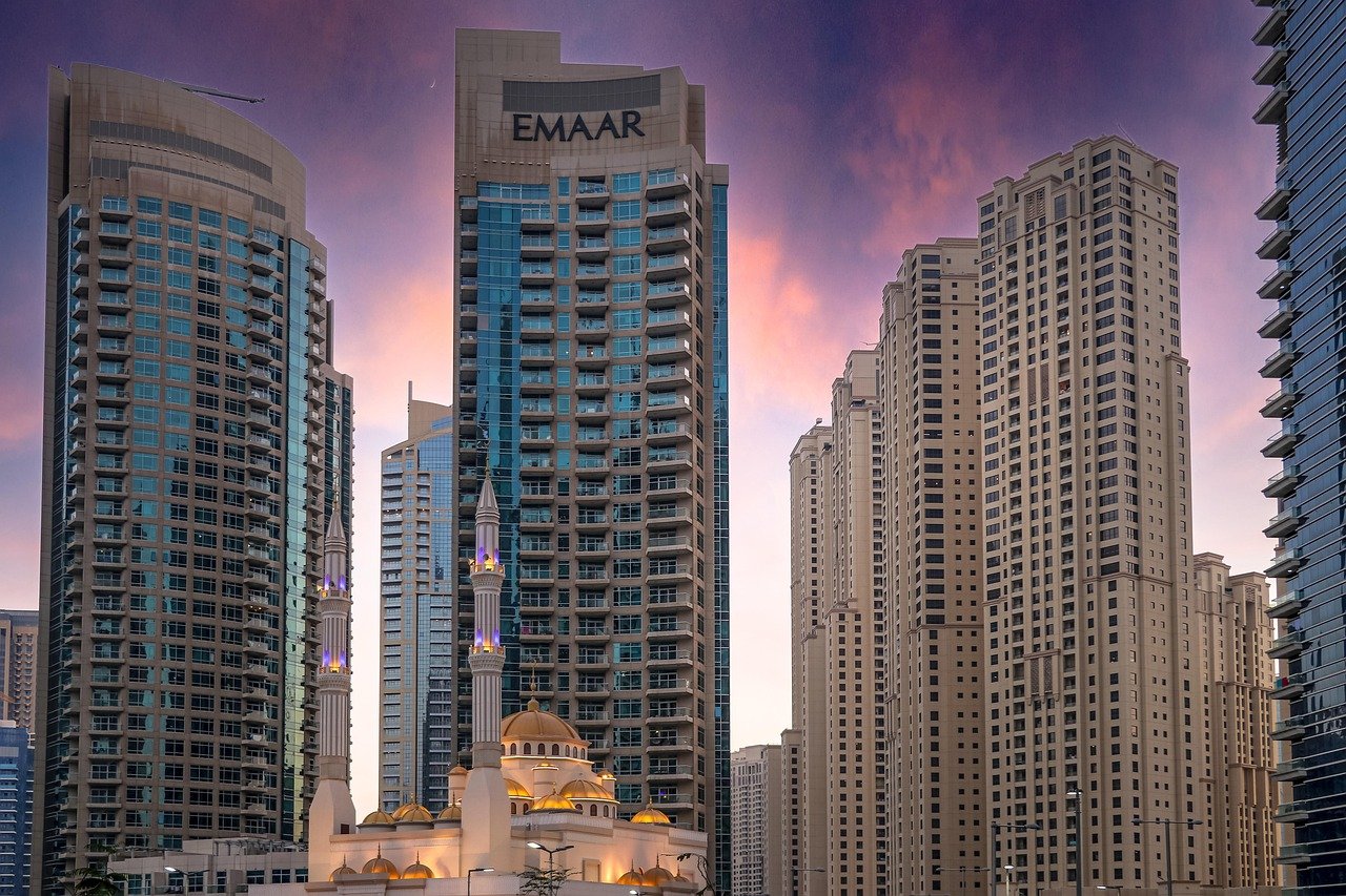 dubai, city, buildings, nature, skyline, skyscrapers, high-rise, high-rise buildings, cityscape, urban, urban landscape, architecture, towers, sky, uae, tourism, modern, modern buildings